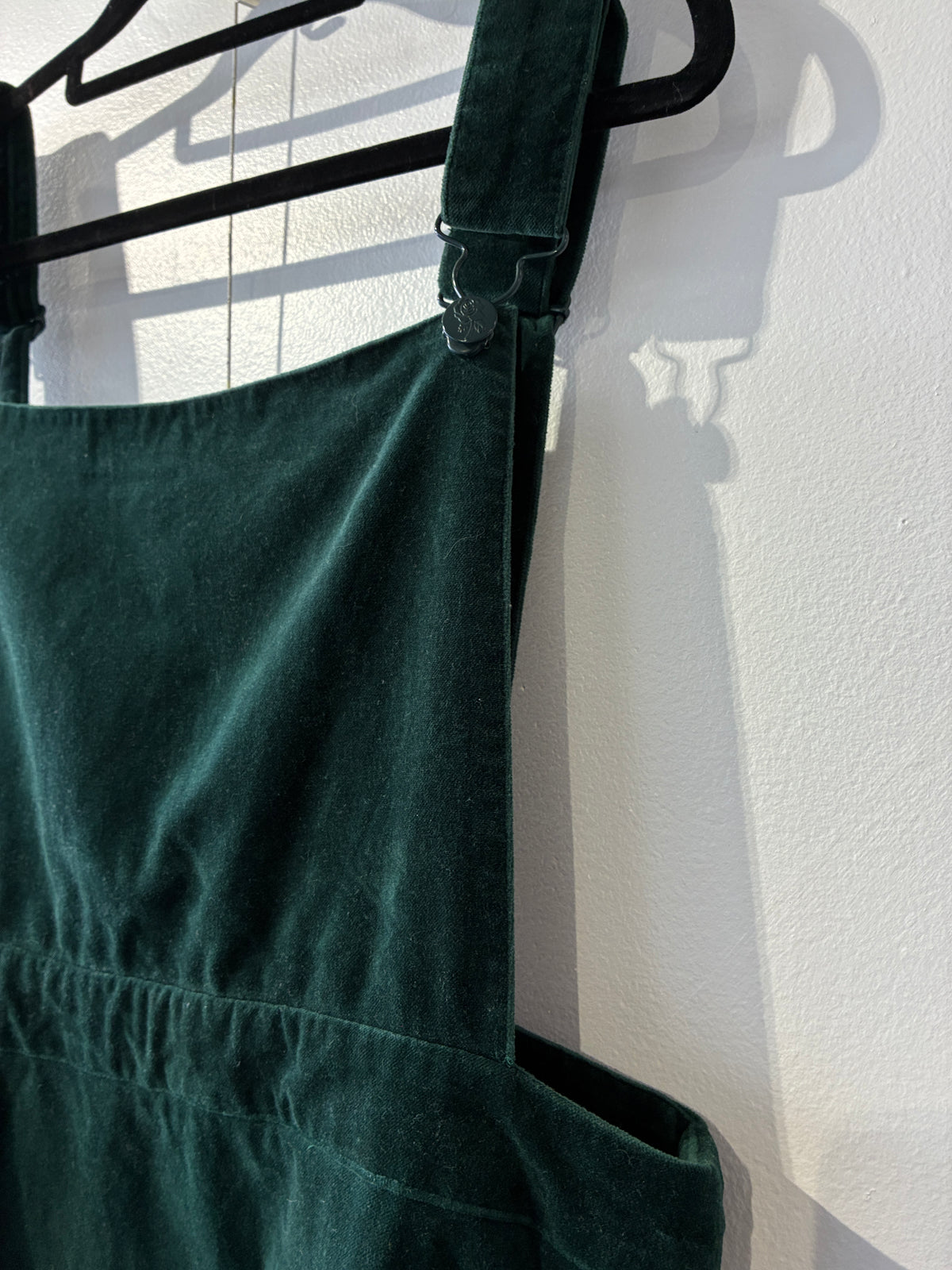 Revival - Velvet pinafore dress - Size 14