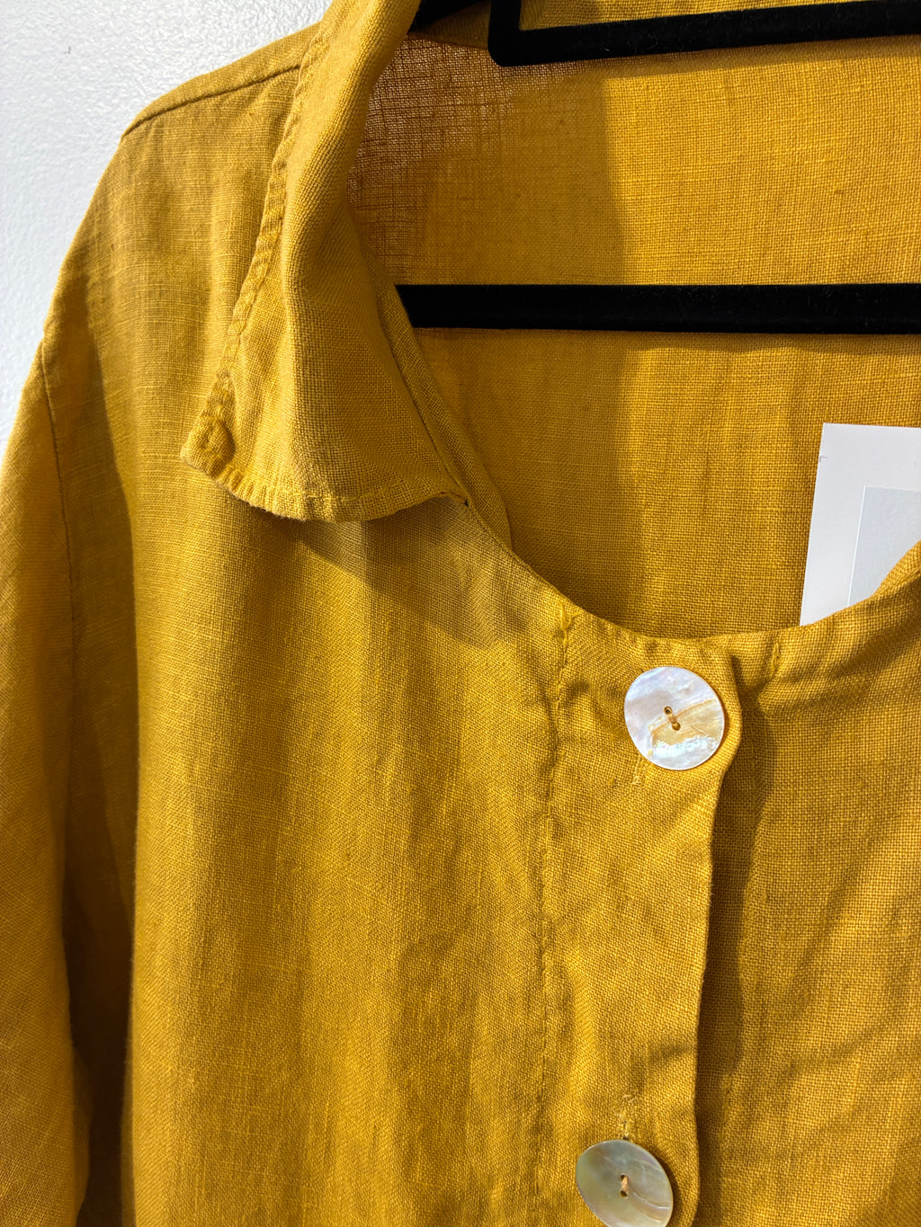 Made in Italy - Linen top - Size L