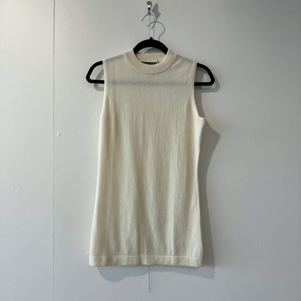 Woolover - Cashmere merino cream top - Size S