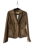 The Letter Q - Striped corduroy blazer