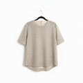 Juliette Hogan - Shimmery fine embroidered top - Size 10