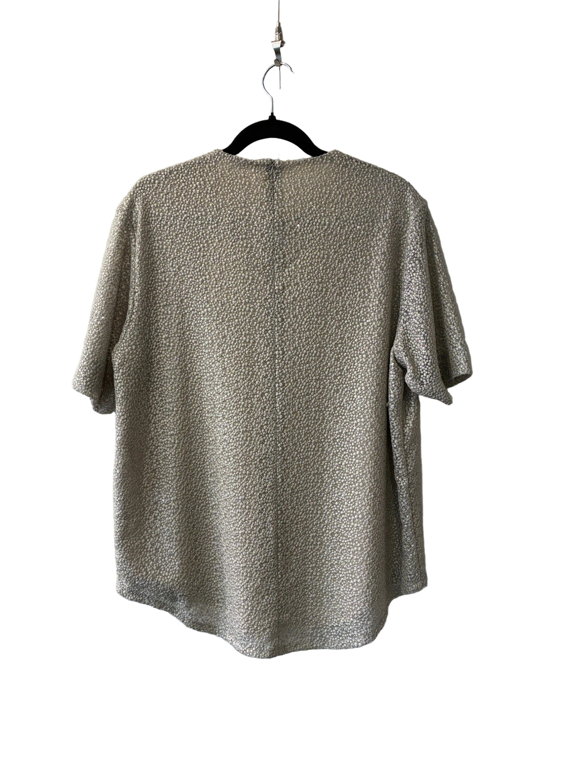 Juliette Hogan - Shimmery fine embroidered top - Size 10