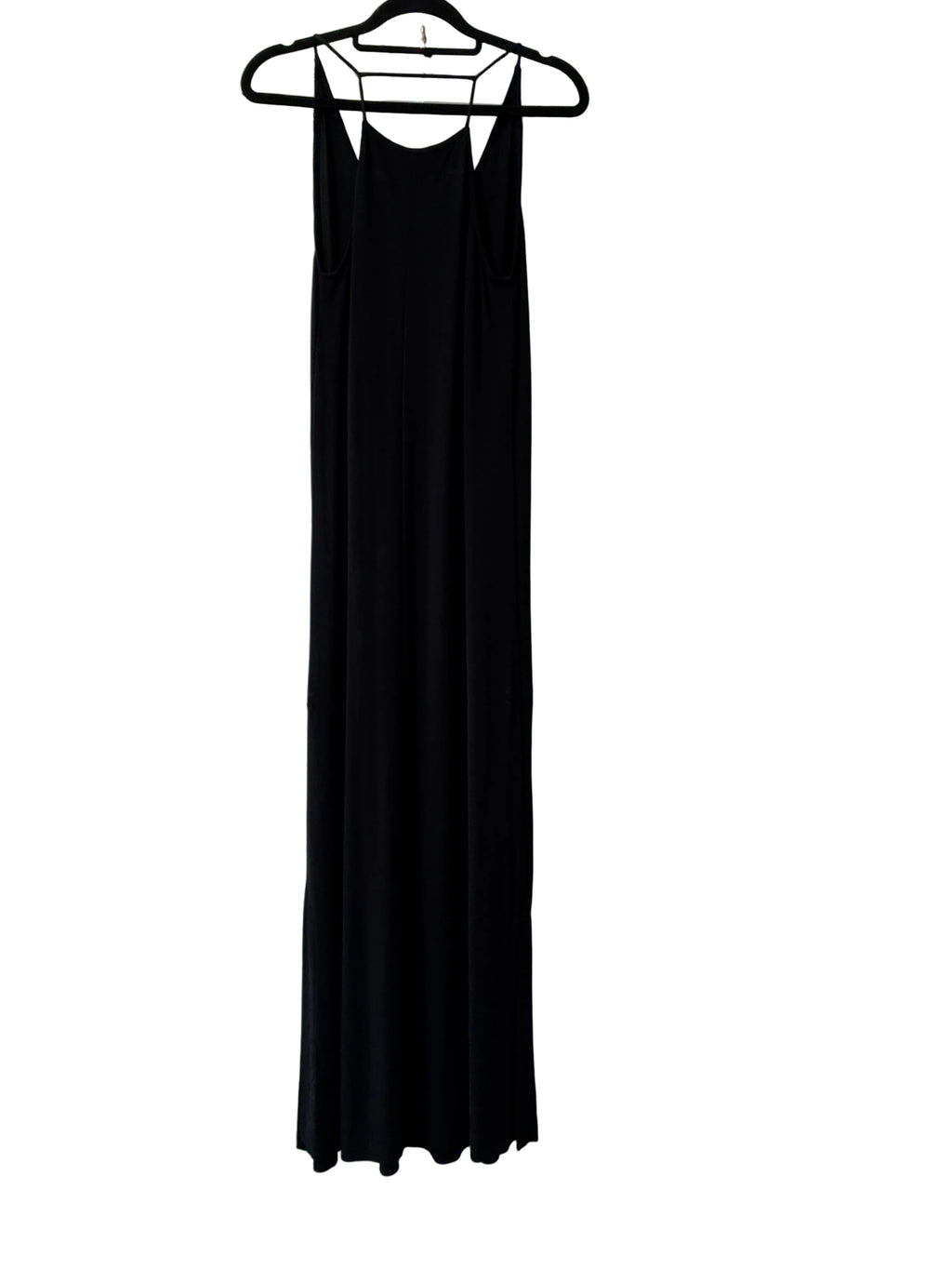 Country Road - Slinky black slip dress - Size S