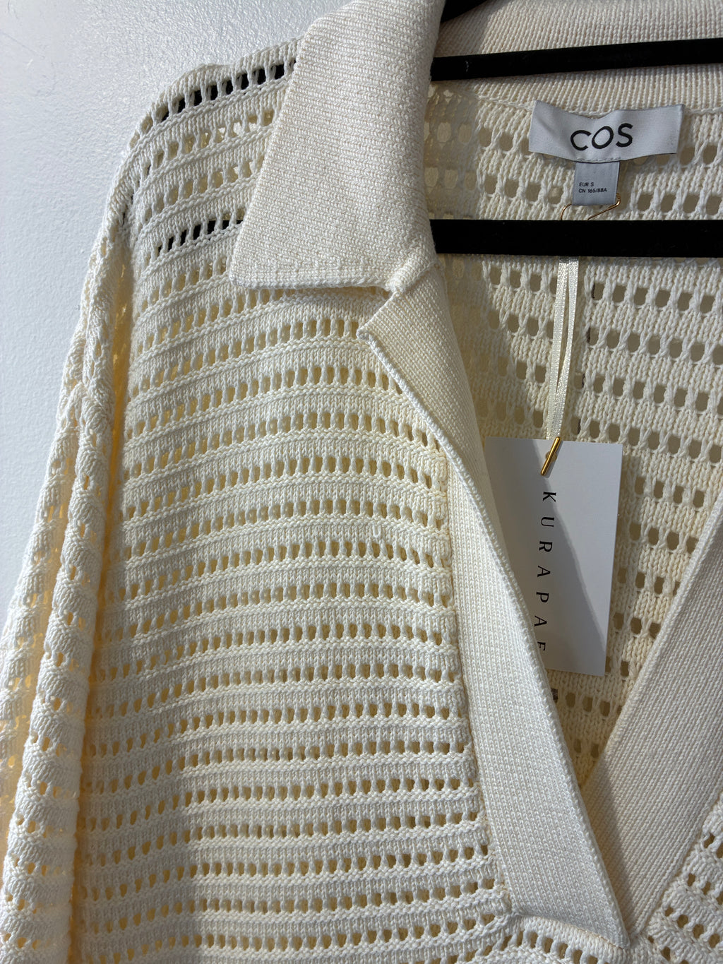 COS - Oversized cotton knit top - Size S