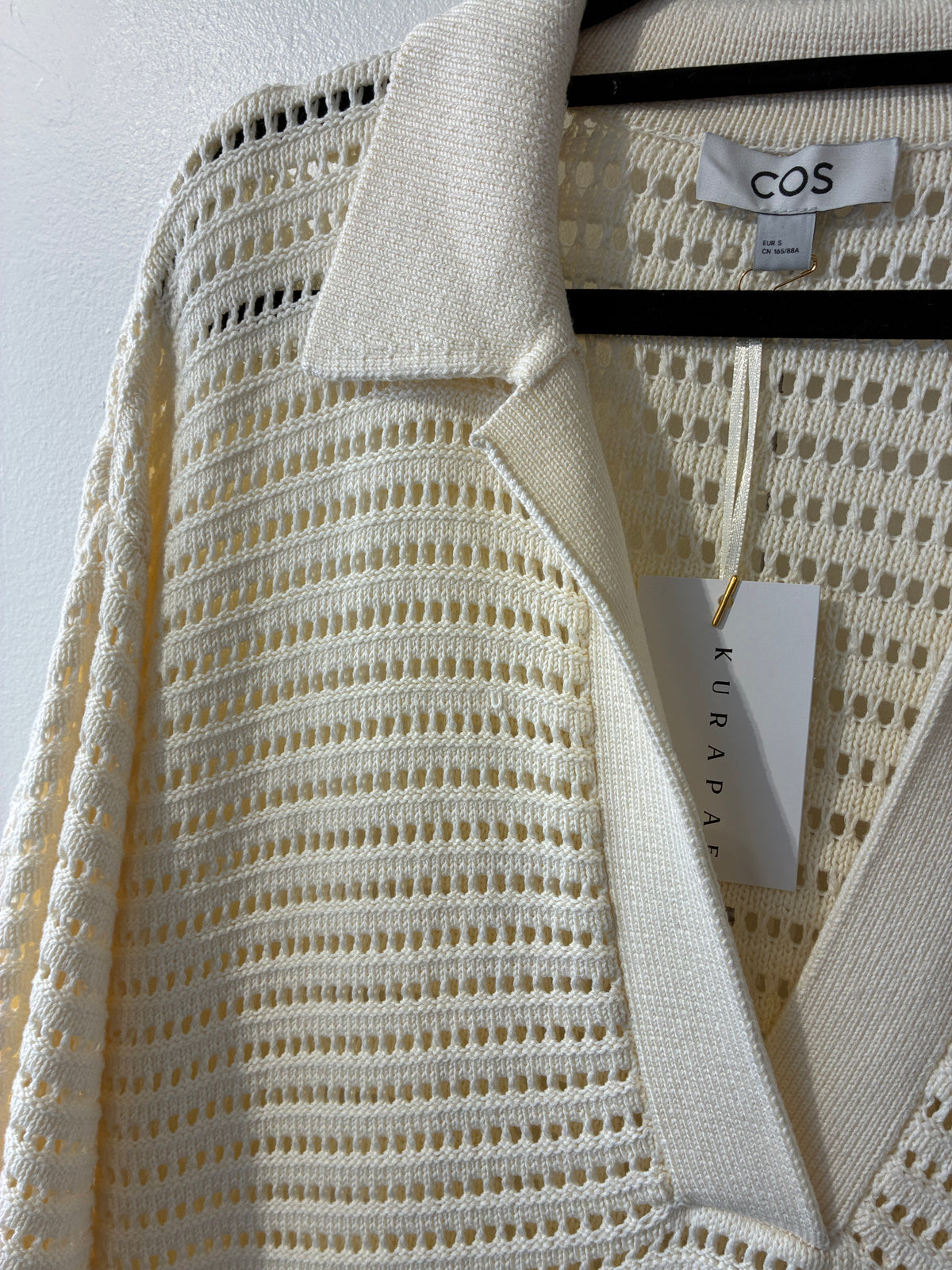 COS - Oversized cotton knit top - Size S