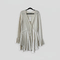 Shona Joy - Boucle wrap mini dress - Size 10