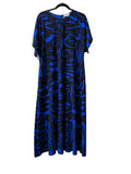 COS - Bold print pleat dress - Size L