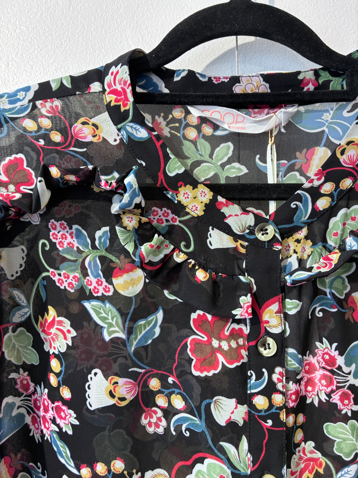 COOP - Frill the World Blouse - Size L