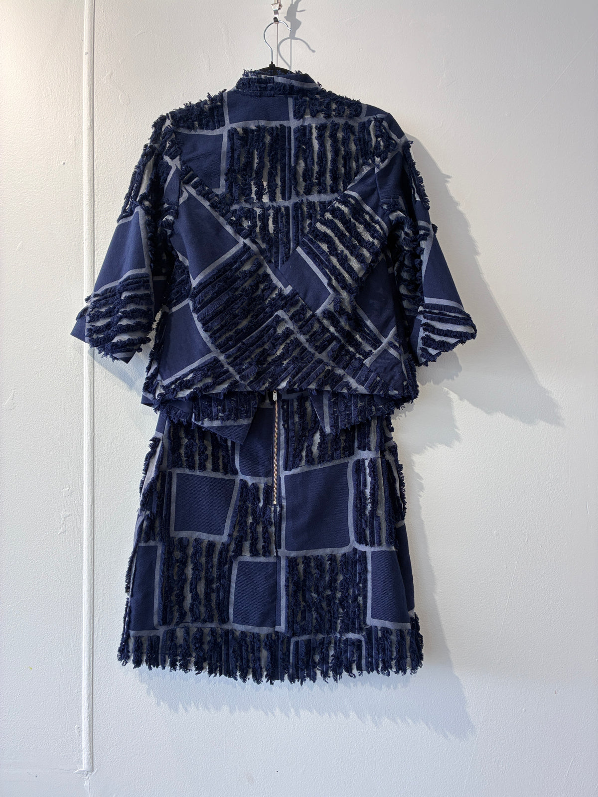 Andrea Moore - Distressed co-ord suit - Size 12