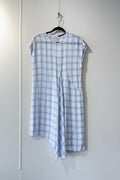 Zara - Check asymmetrical dress - Size M