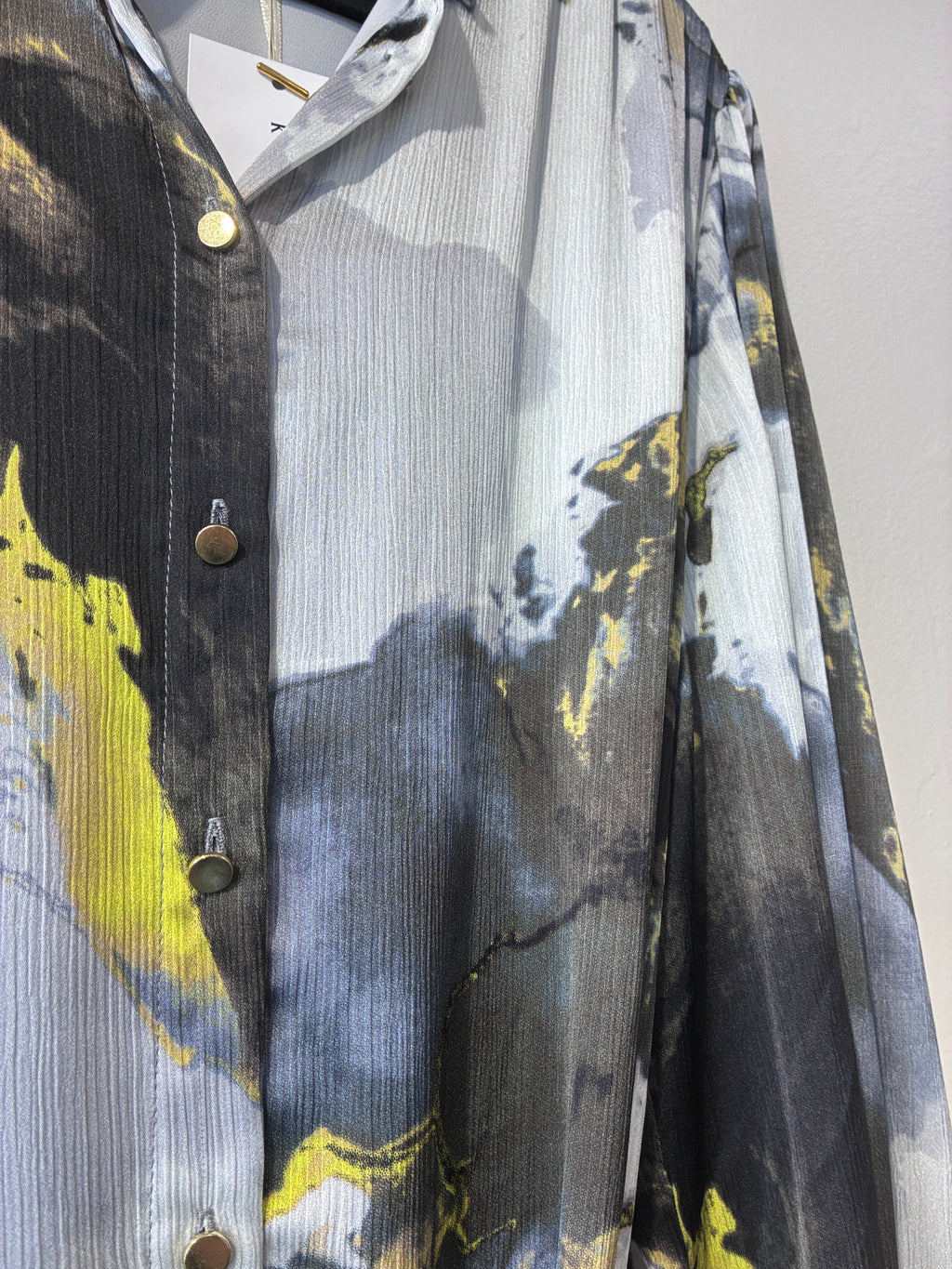 Fate & Becker - Transfixed midi duster shirt dress - Size 10