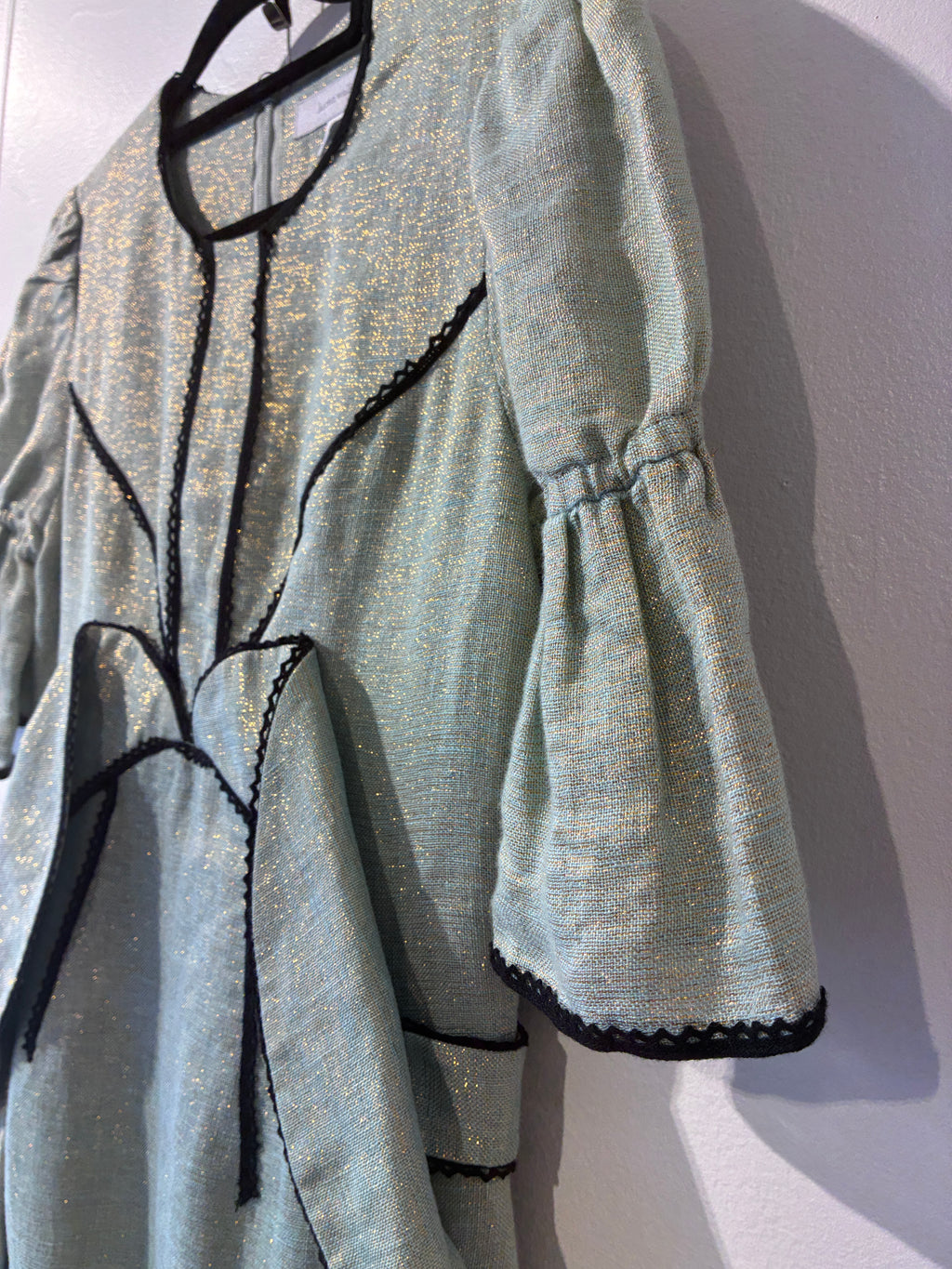 Karen Walker -Vintage metallic mini dress - Size S