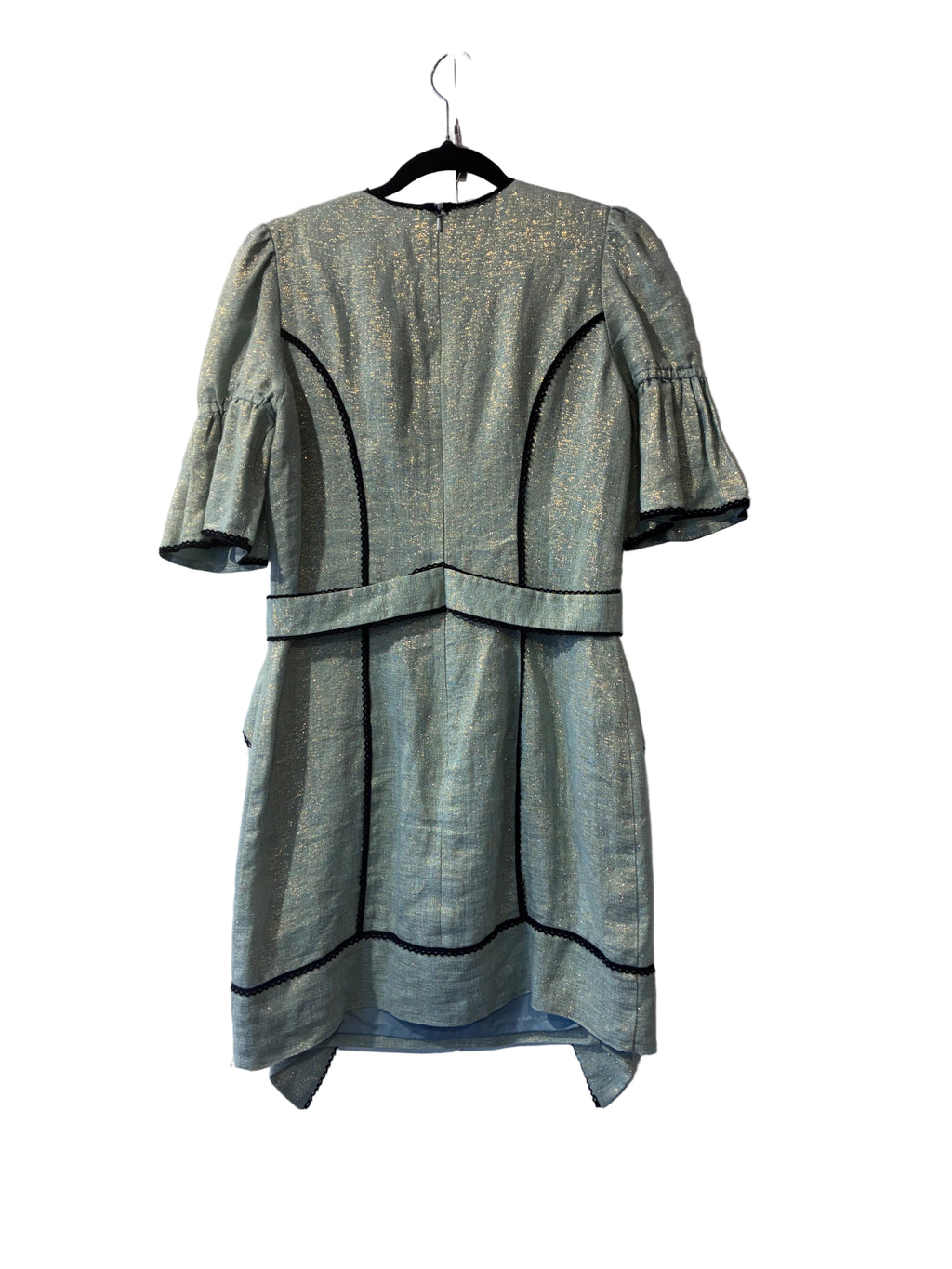 Karen Walker -Vintage metallic mini dress - Size S