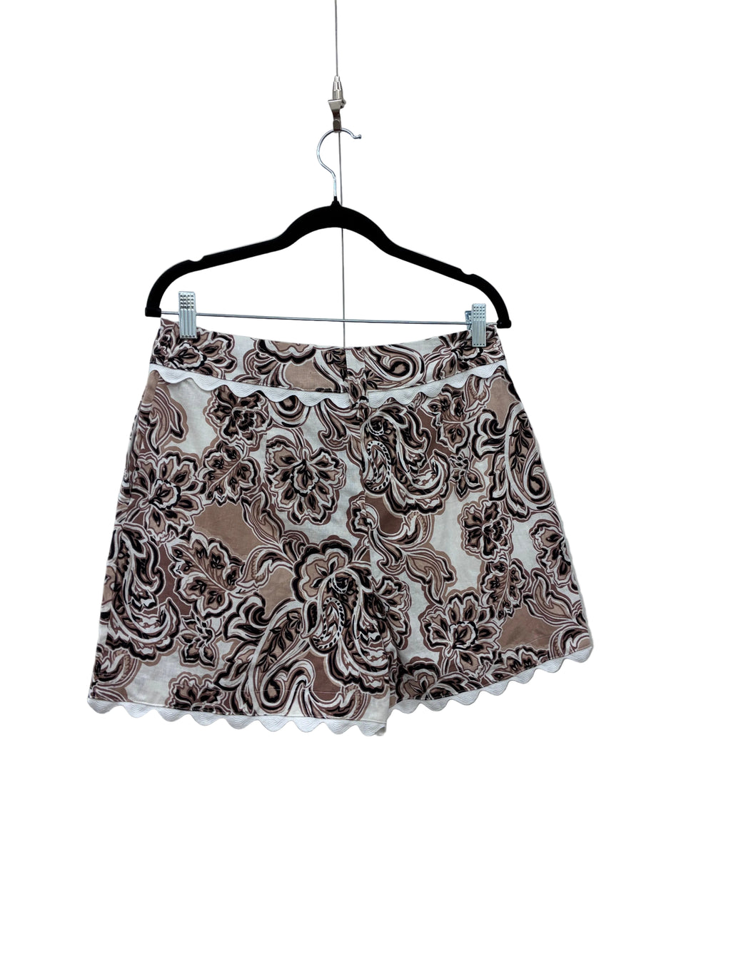 Decjuba - Paisley linen/cotton short - Size 10