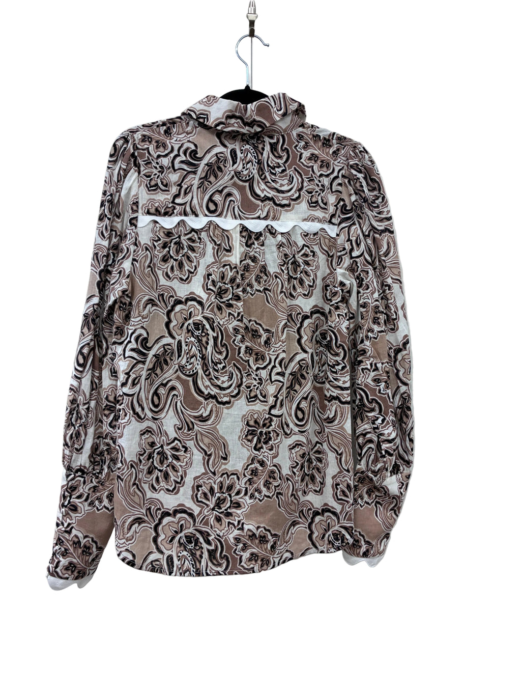 Decjuba - Paisley linen/cotton shirt - Size 8