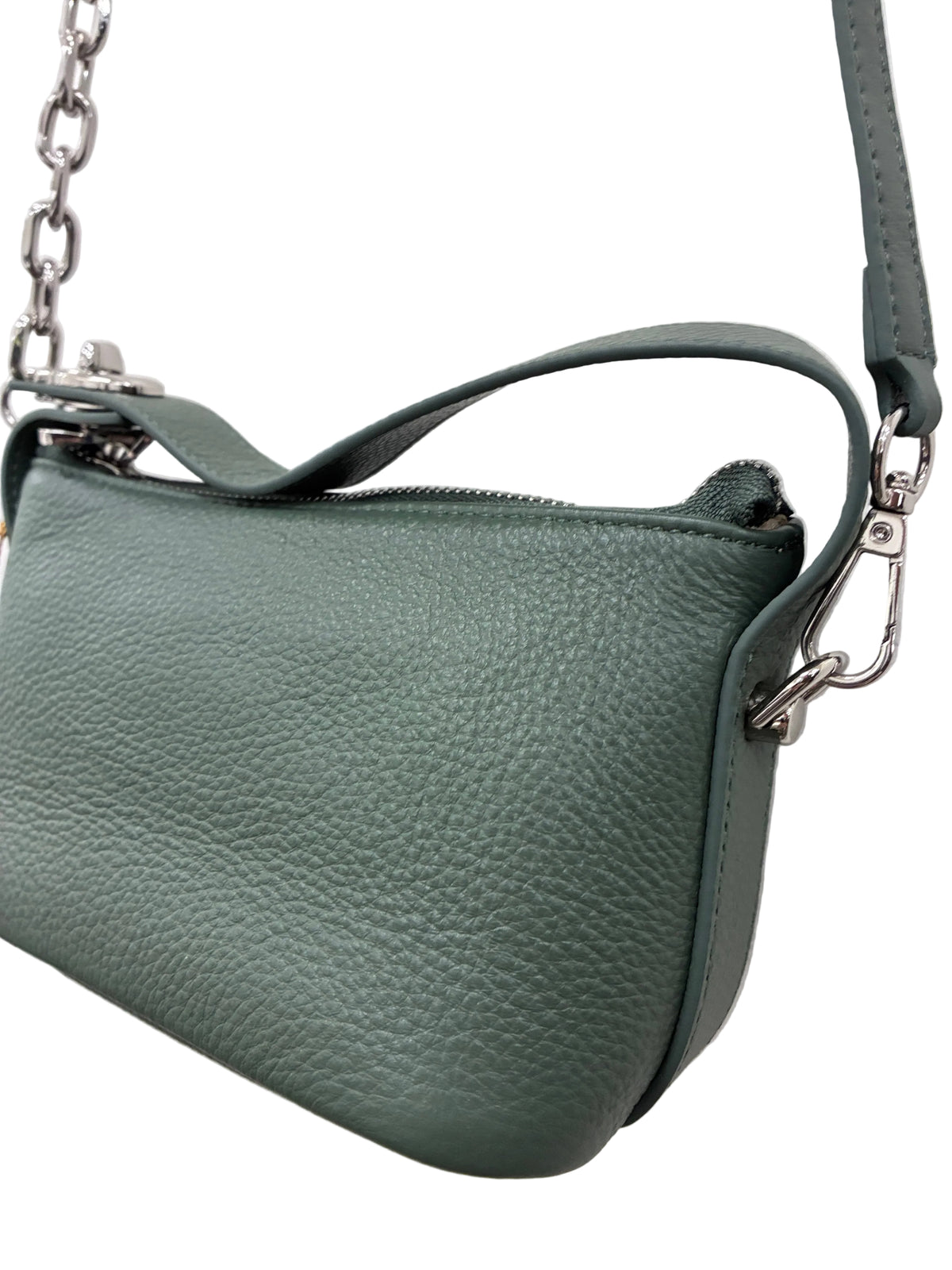 Minx - Green leather bag - OS
