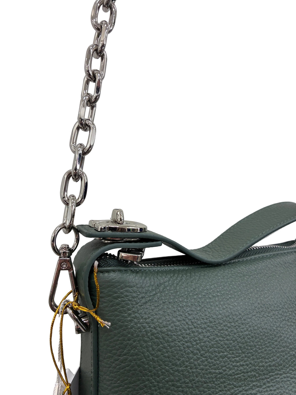 Minx - Green leather bag - OS