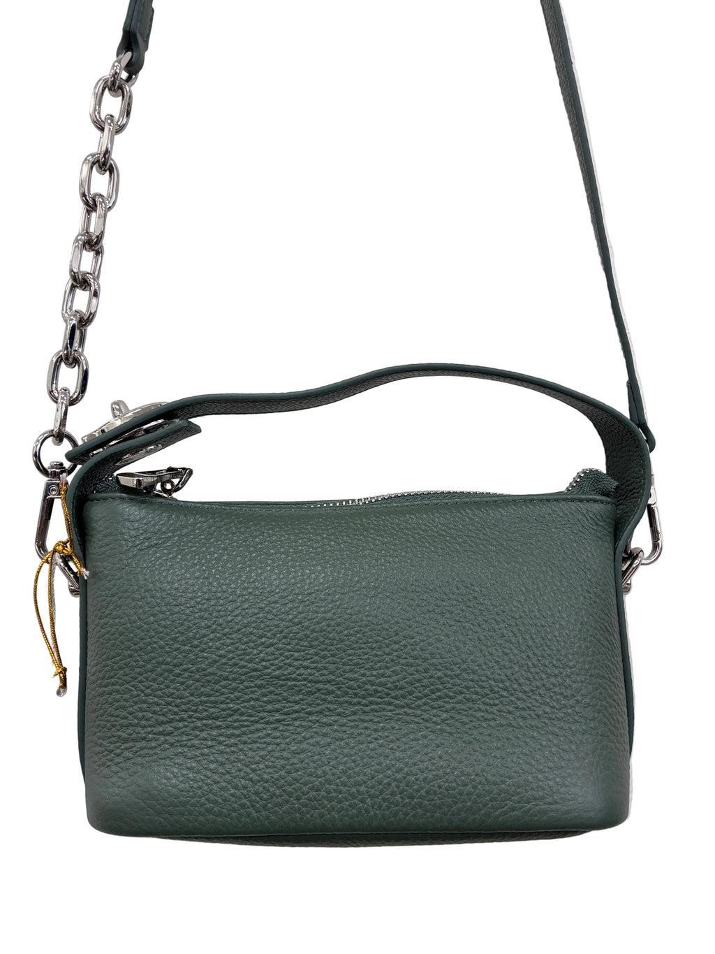 Minx - Green leather bag - OS