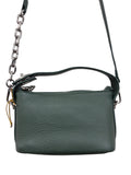 Minx - Green leather bag - OS