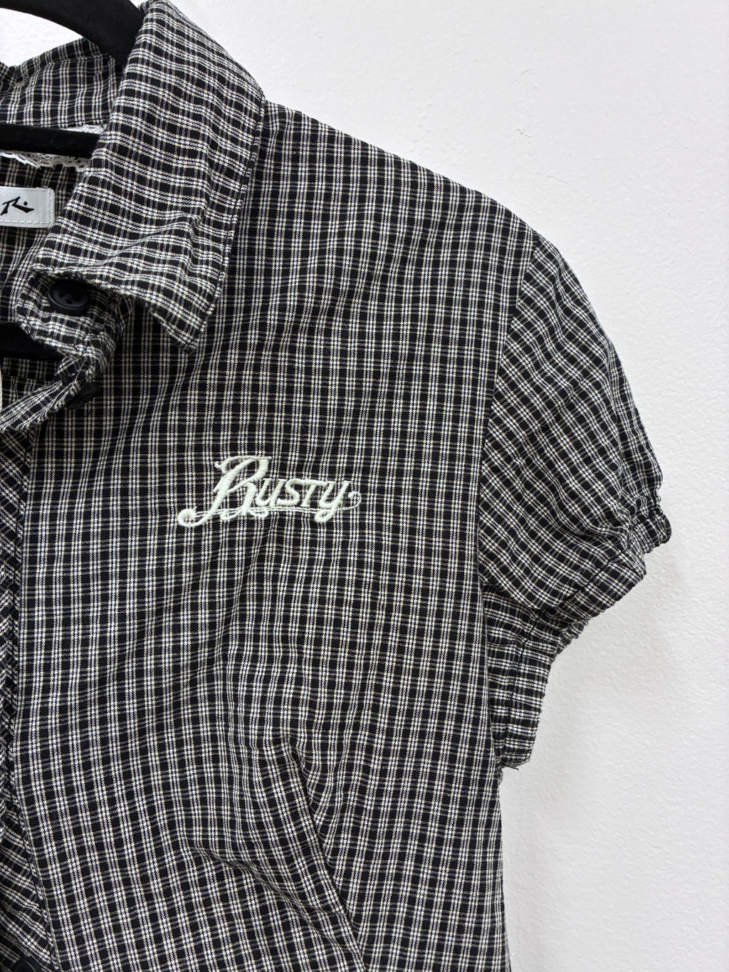Rusty - Plaid shirt - Size S