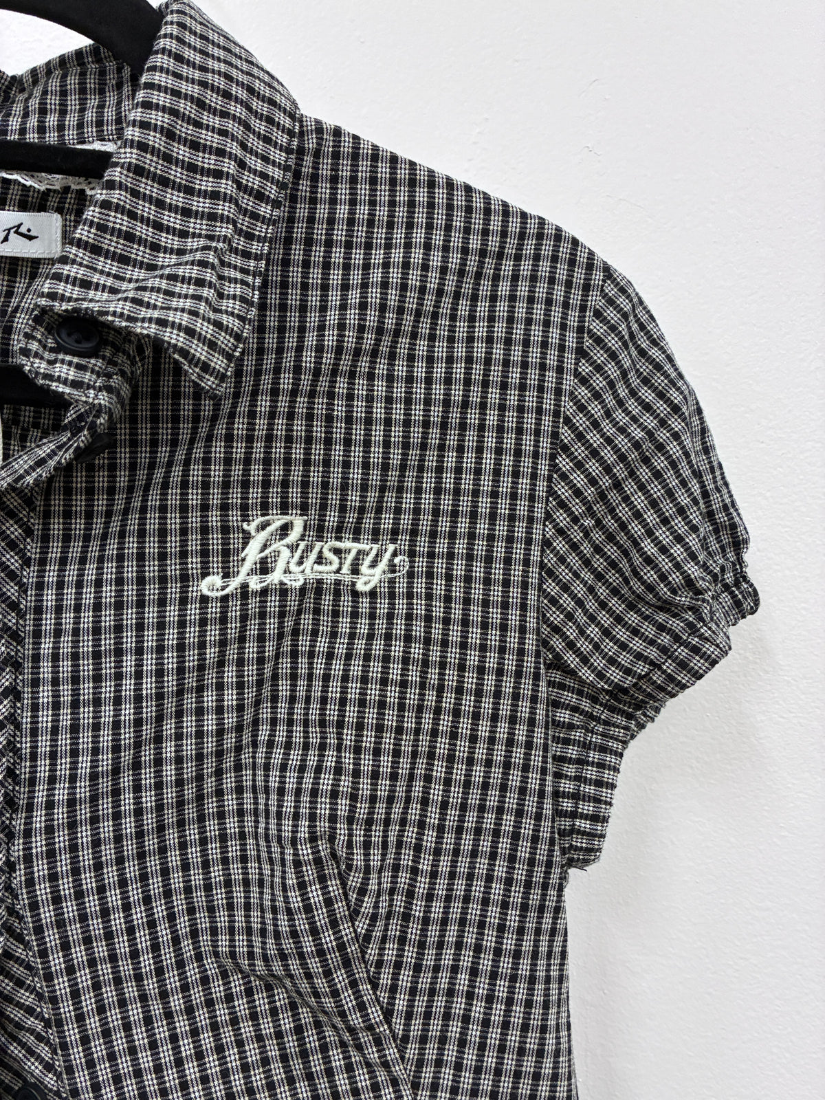 Rusty - Plaid shirt - Size S