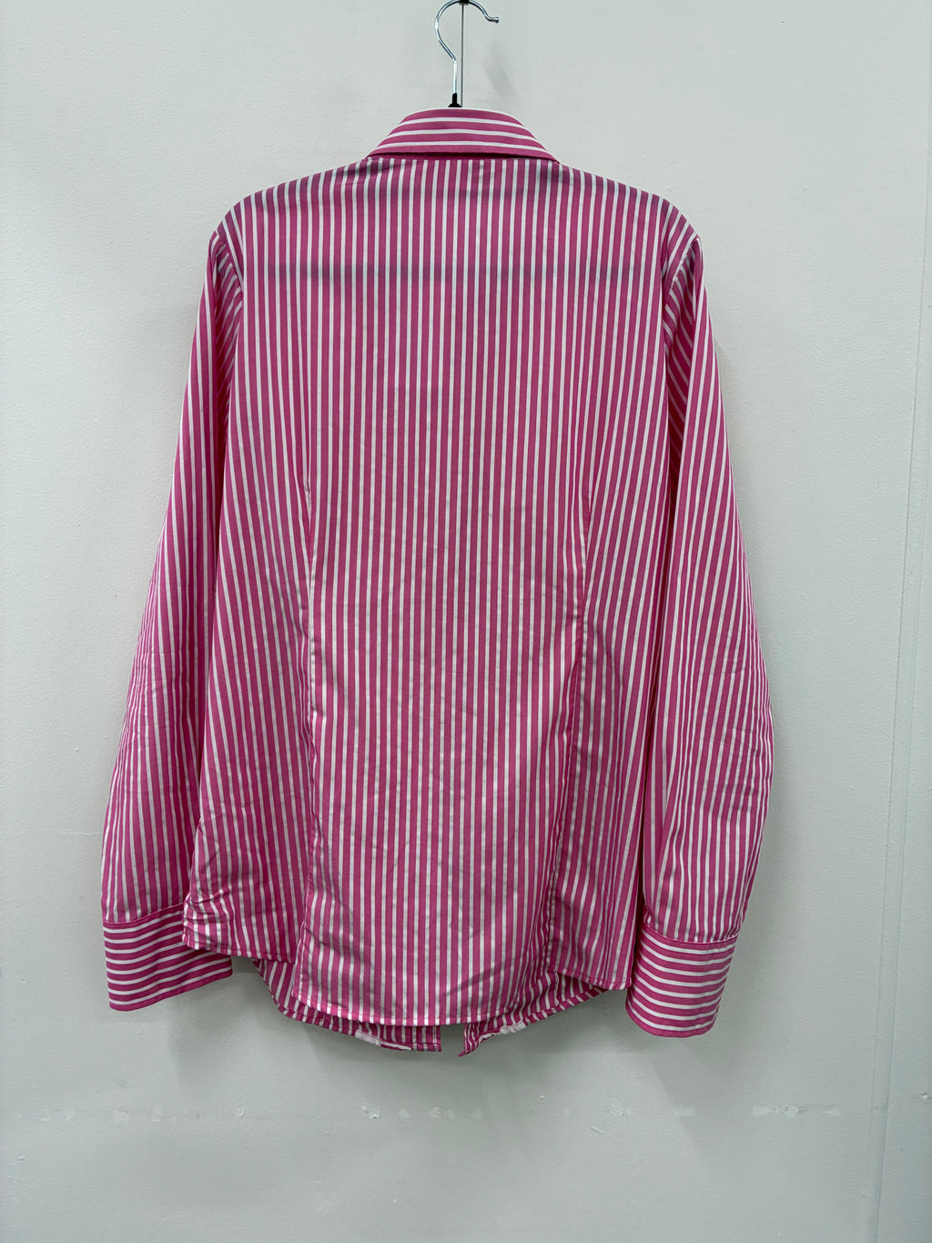Nicholas Jermyn - Striped frill front tailored shirt - Size 18
