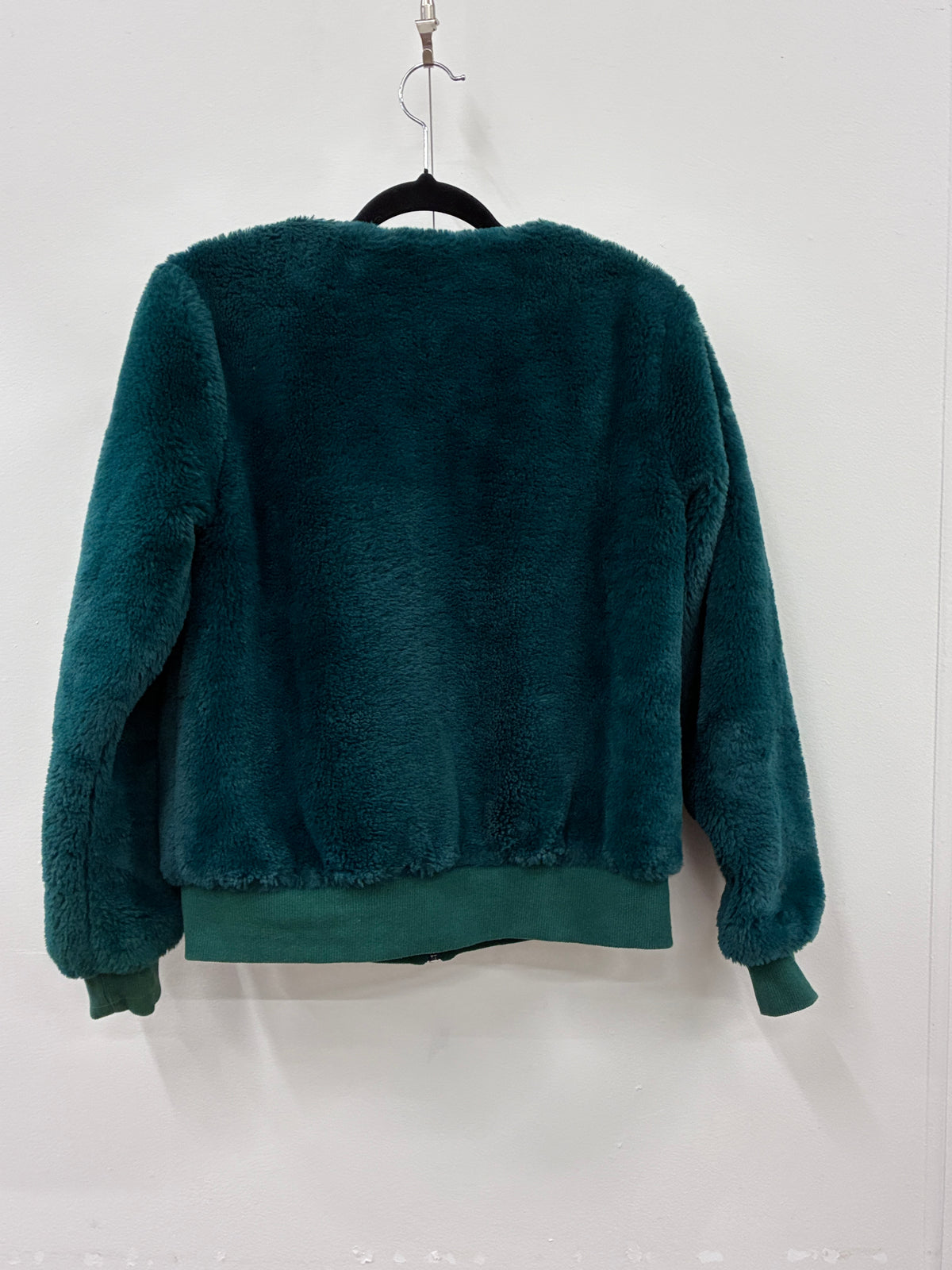 Charlo - Faux fur bomber jacket - Size 8