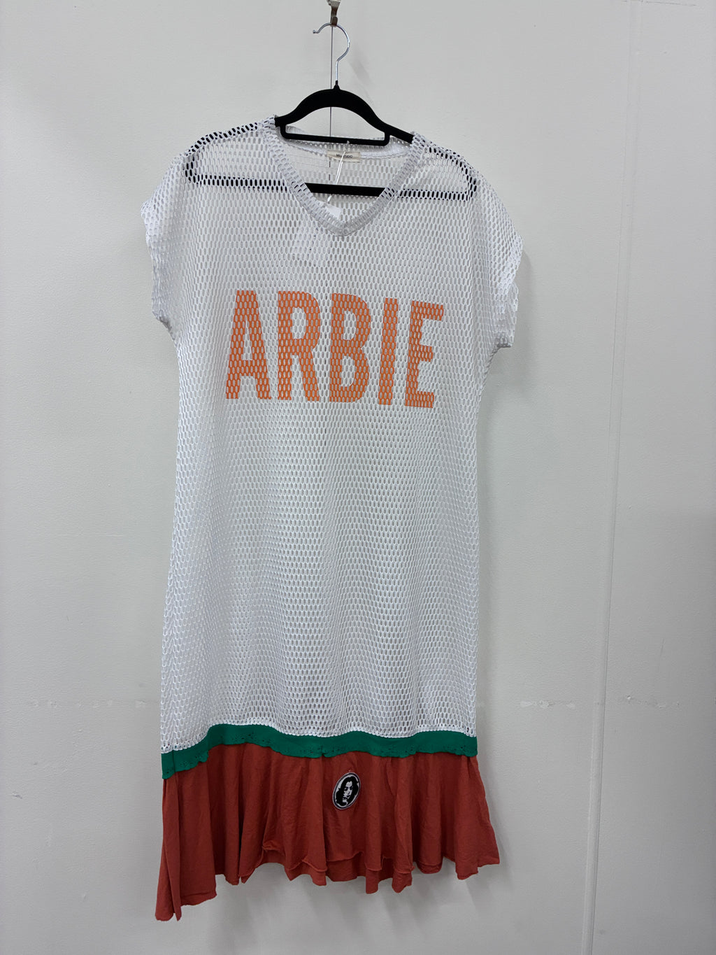 Mill Studio - White mesh ARBIE dress - Size OS