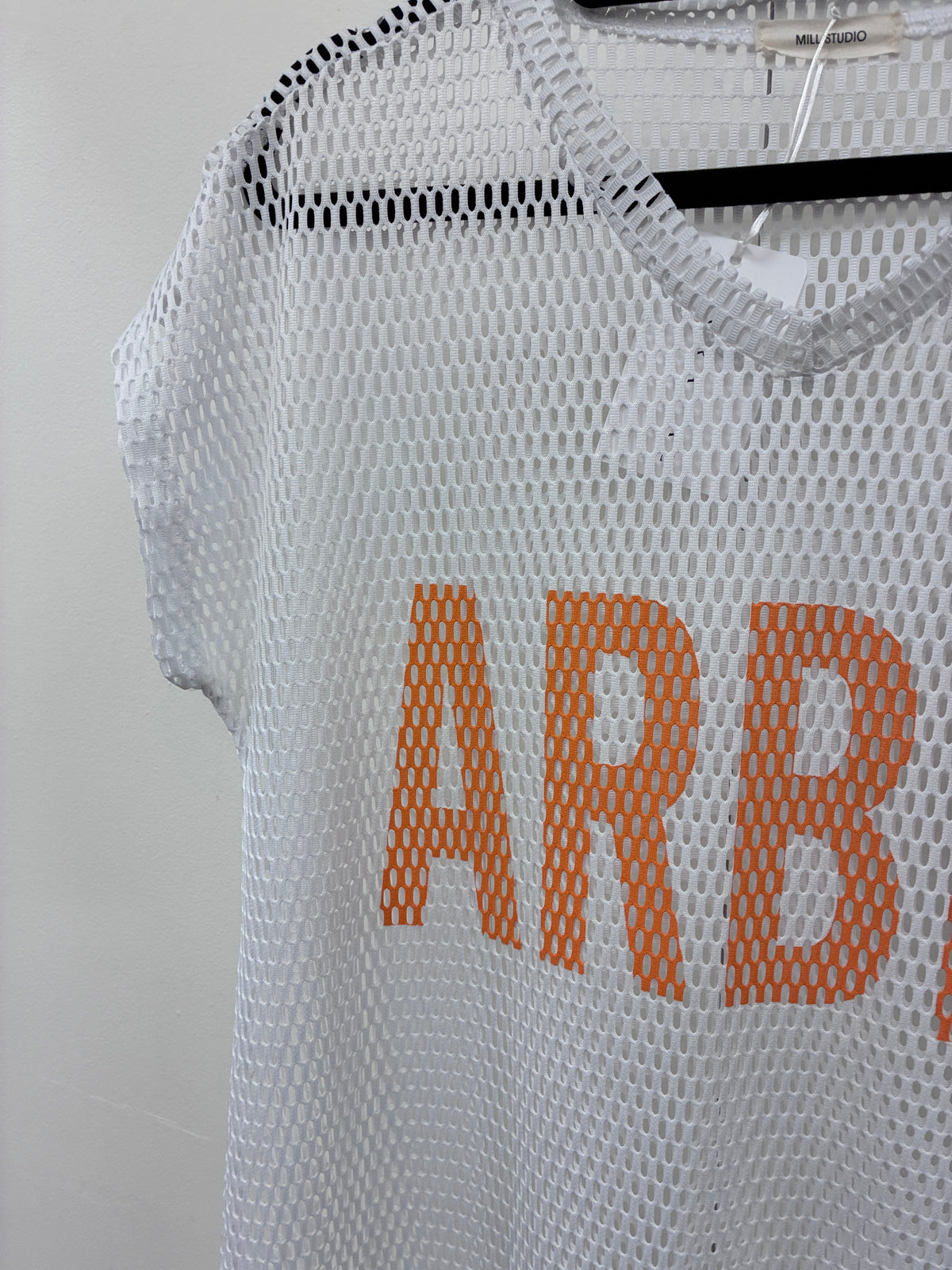 Mill Studio - White mesh ARBIE dress - Size OS