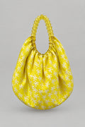 No label - Yellow silk bag - OS