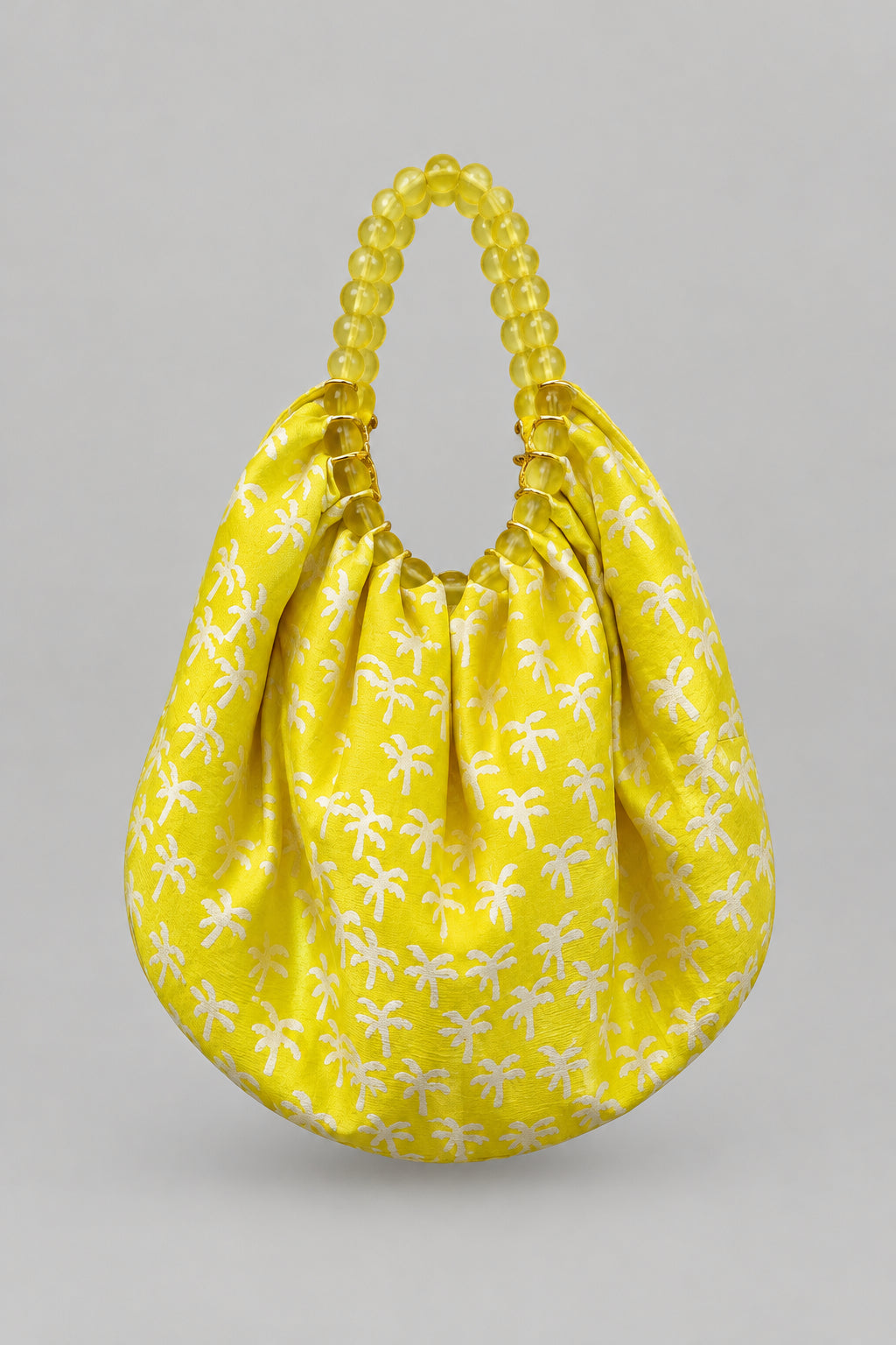 No label - Yellow silk bag - OS