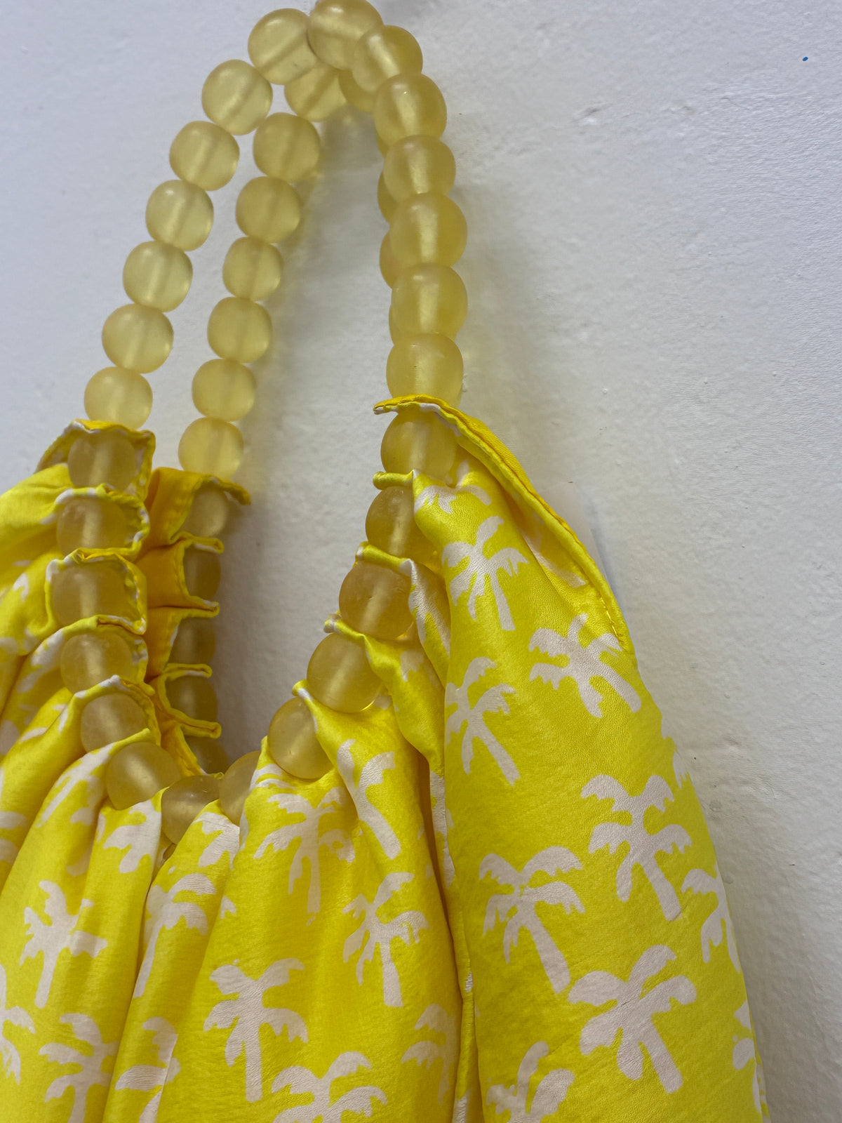No label - Yellow silk bag - OS