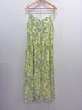 Ivy & Jack - Green floral maxi dress - Size 12