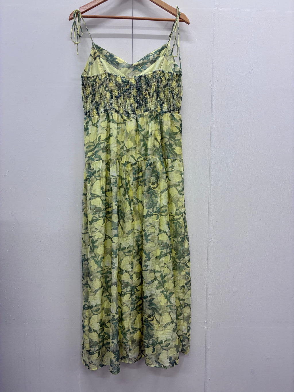 Ivy & Jack - Green floral maxi dress - Size 12