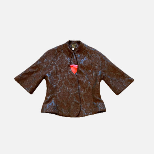 WORLD baroque crop jacket - Size XXS