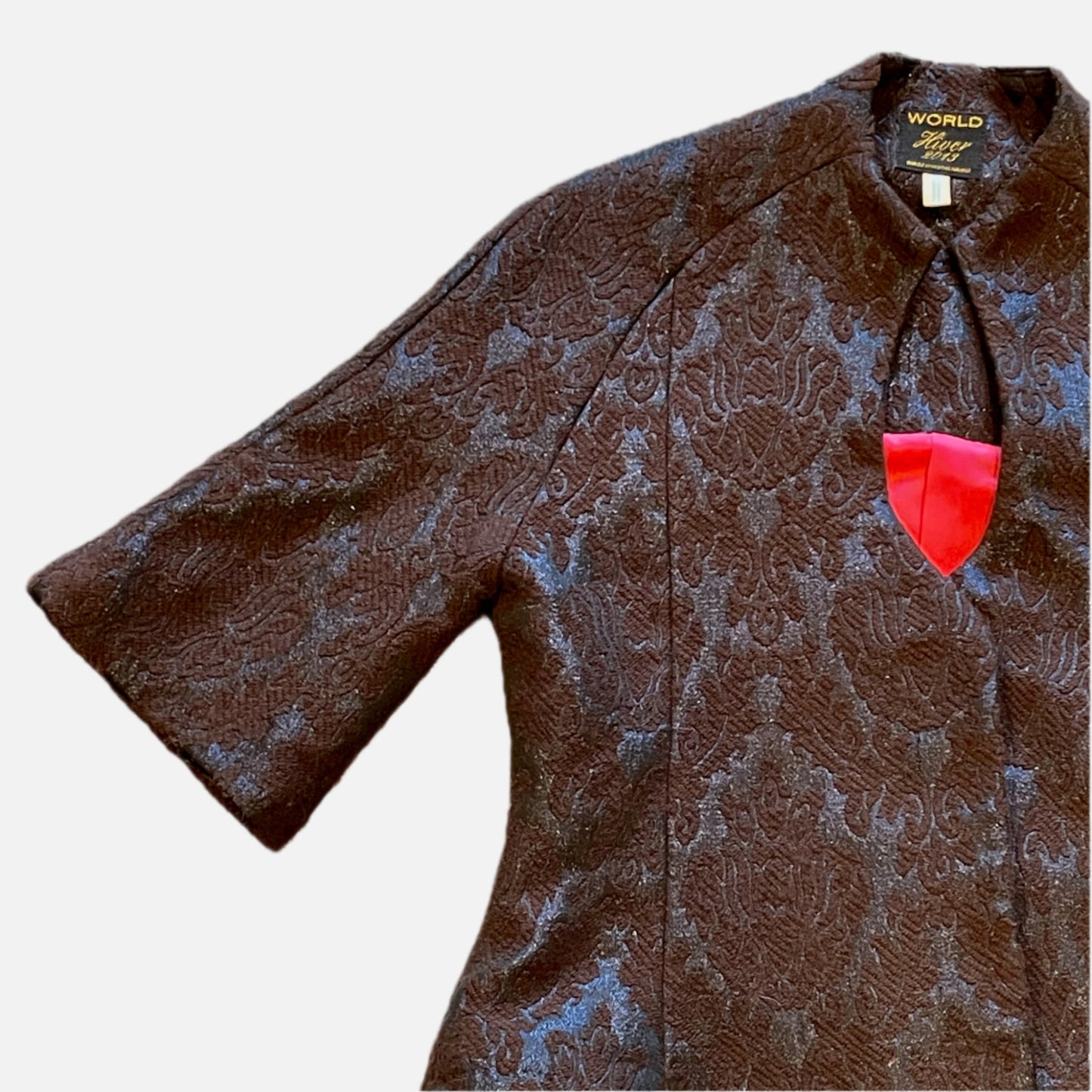 WORLD baroque crop jacket - Size XXS
