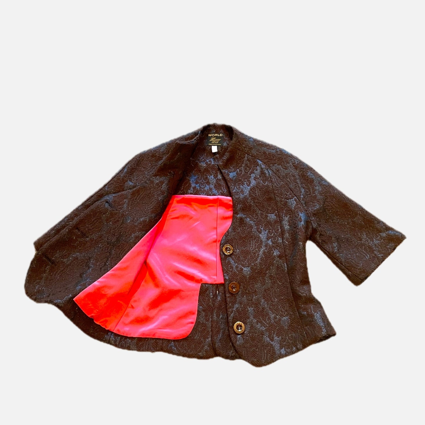 WORLD baroque crop jacket - Size XXS