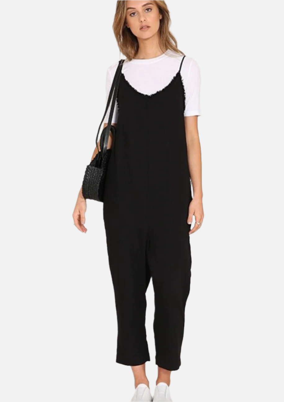 Moochi Black Jumpsuit - Size 8