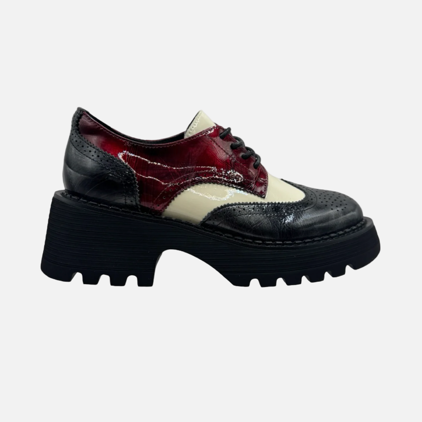 Bresley Slant Leather Brogues - Size 39