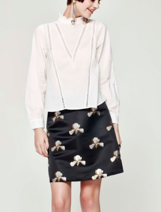 Coop - Black Orchid mini skirt - Size 8