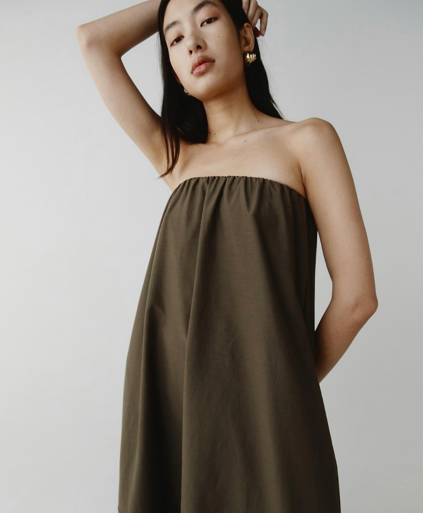 Marle - Pippa strapless silk dress - Size 10