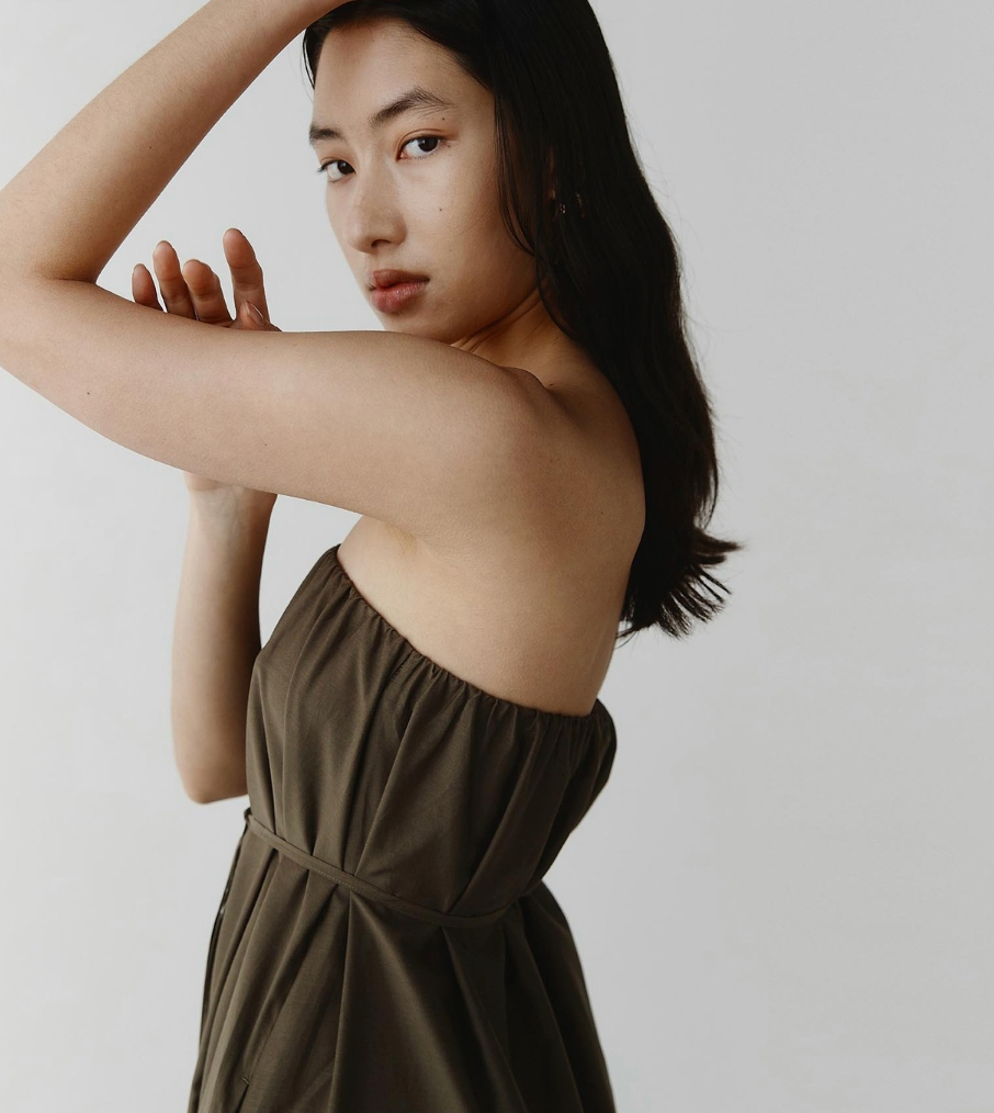 Marle - Pippa strapless silk dress - Size 10
