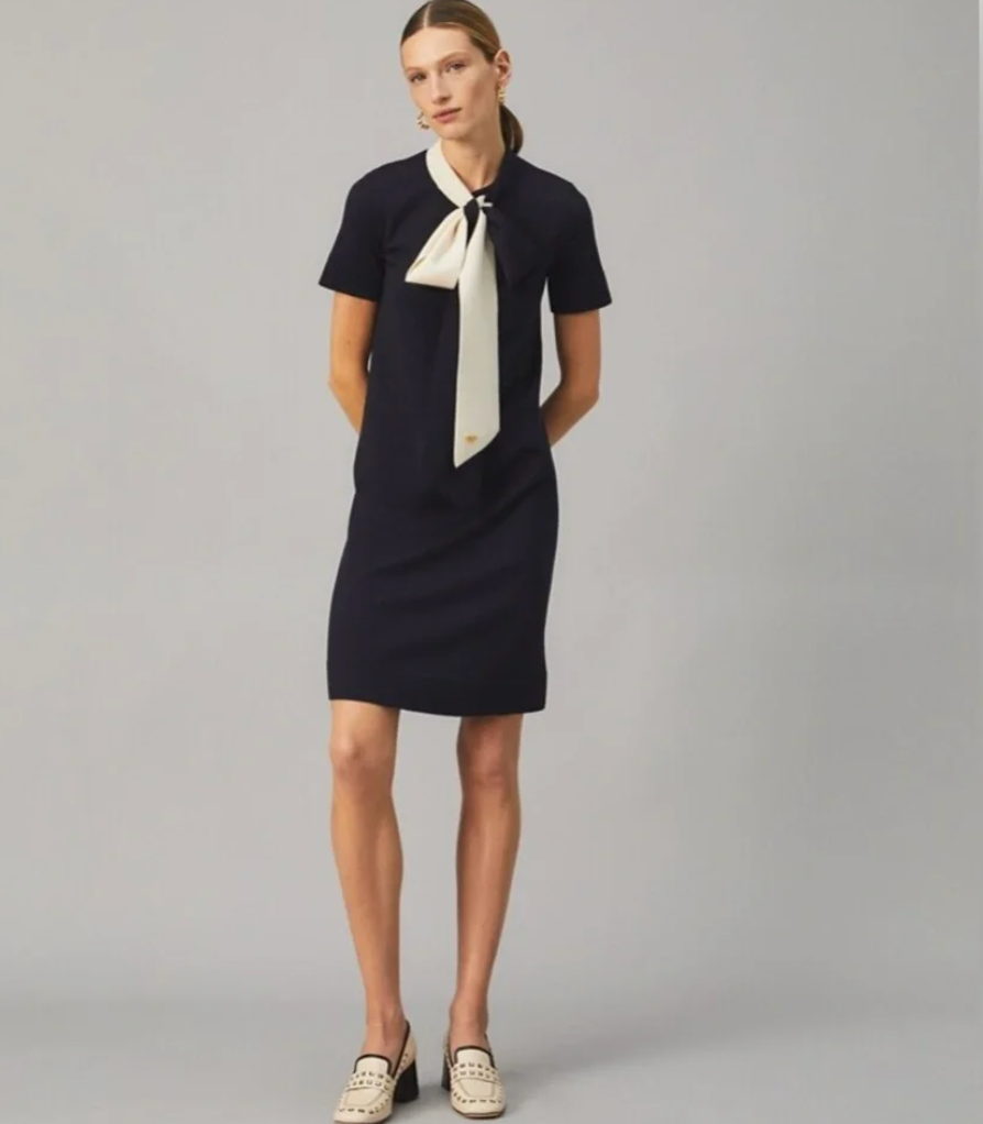 Tory Burch - Bow sweater dress - Size S