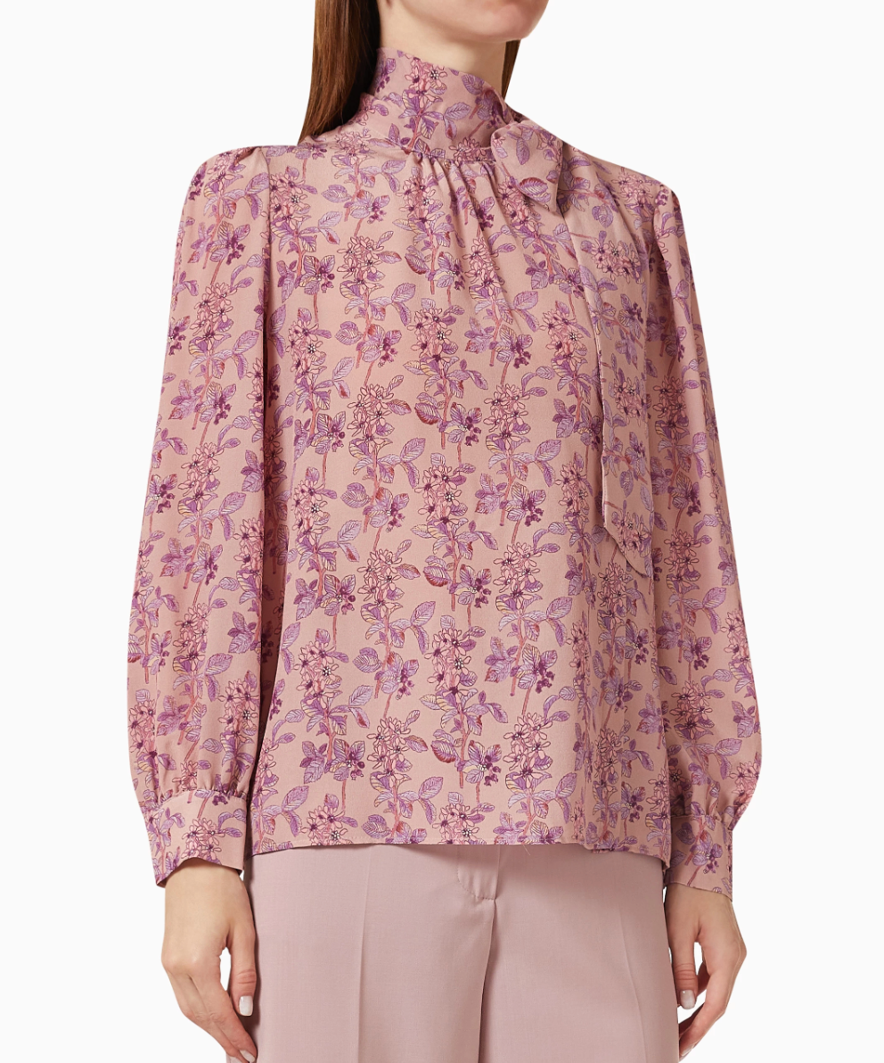 Max Mara Weekend - Ottanta floral silk blouse
