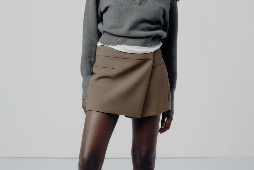 Zara - Taupe shorts - Size M