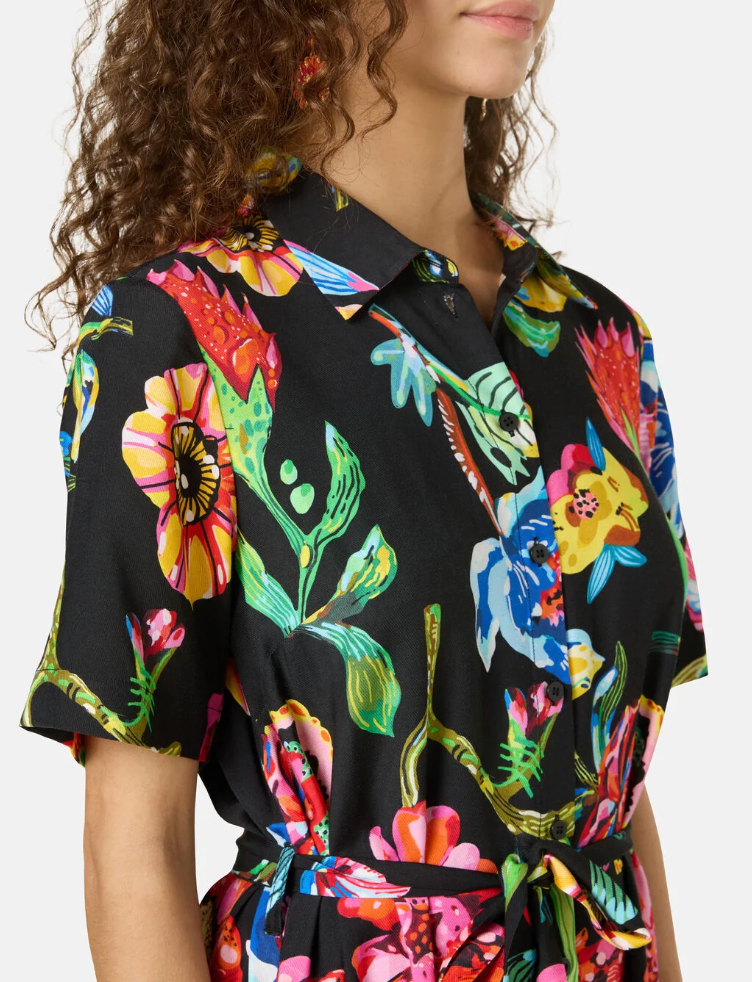 Gorman x Sumit Gill - Floral Symphony Dress - Size 8